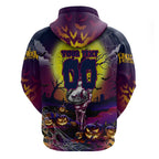 We Are Sea Eagles Halloween Zip Hoodie Pumpkin Scary Spooky Season - Aussie Hoodie