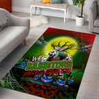 We Are Rabbitohs Halloween Area Rug Pumpkin Scary Spooky Season - Aussie Hoodie