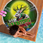 We Are Rabbitohs Halloween Beach Blanket Pumpkin Scary Spooky Season - Aussie Hoodie