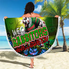 We Are Rabbitohs Halloween Beach Blanket Pumpkin Scary Spooky Season - Aussie Hoodie