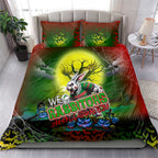 We Are Rabbitohs Halloween Bedding Set Pumpkin Scary Spooky Season - Aussie Hoodie