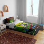 We Are Rabbitohs Halloween Bedding Set Pumpkin Scary Spooky Season - Aussie Hoodie