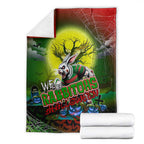 We Are Rabbitohs Halloween Blanket Pumpkin Scary Spooky Season - Aussie Hoodie