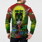 We Are Rabbitohs Halloween Button Sweatshirt Pumpkin Scary Spooky Season - Aussie Hoodie