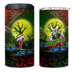 We Are Rabbitohs Halloween 4 in 1 Can Cooler Tumbler Pumpkin Scary Spooky Season - Aussie Hoodie