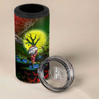 We Are Rabbitohs Halloween 4 in 1 Can Cooler Tumbler Pumpkin Scary Spooky Season - Aussie Hoodie