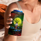 We Are Rabbitohs Halloween 4 in 1 Can Cooler Tumbler Pumpkin Scary Spooky Season - Aussie Hoodie
