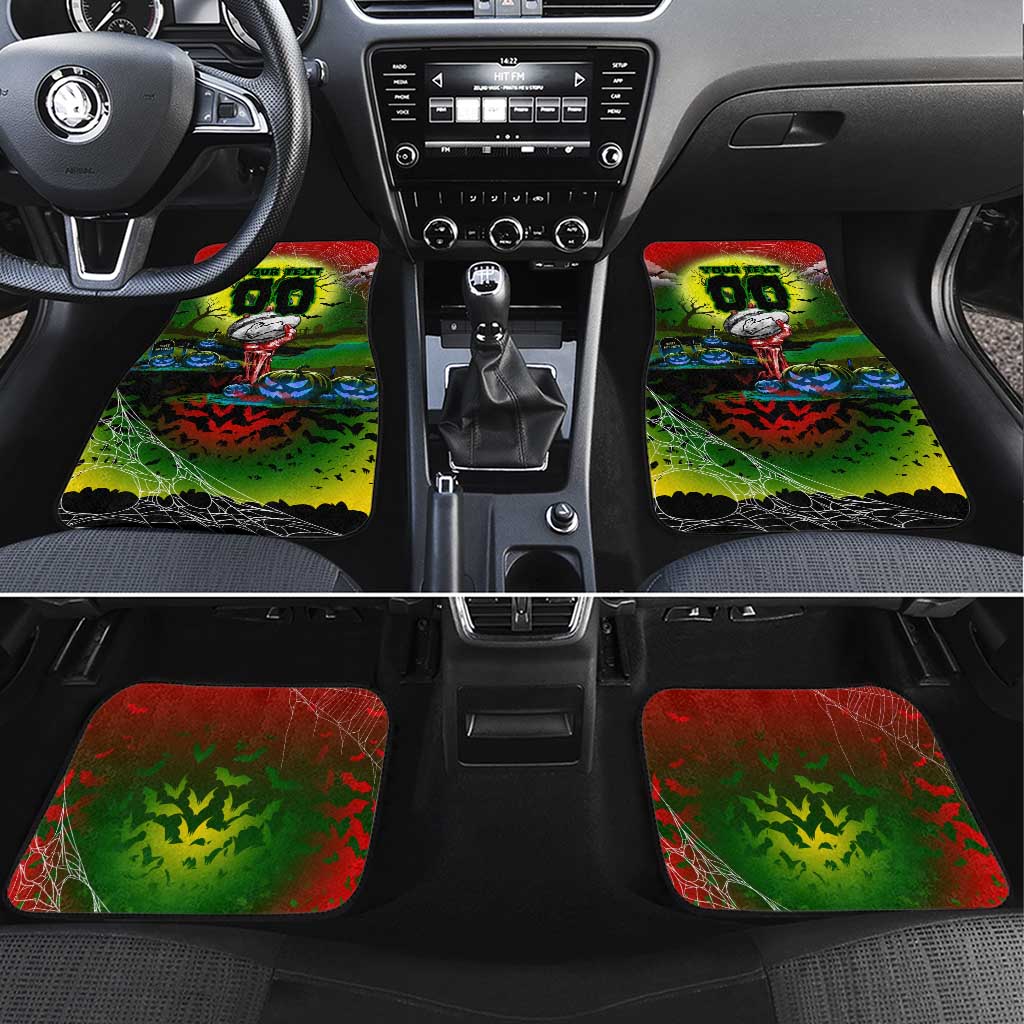 We Are Rabbitohs Halloween Car Mats Pumpkin Scary Spooky Season - Aussie Hoodie