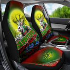 We Are Rabbitohs Halloween Car Seat Cover Pumpkin Scary Spooky Season - Aussie Hoodie