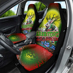 We Are Rabbitohs Halloween Car Seat Cover Pumpkin Scary Spooky Season - Aussie Hoodie