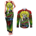 We Are Rabbitohs Halloween Couples Matching Tank Maxi Dress and Long Sleeve Button Shirt Pumpkin Scary Spooky Season - Aussie Hoodie