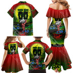 We Are Rabbitohs Halloween Family Matching Mermaid Dress and Hawaiian Shirt Pumpkin Scary Spooky Season - Aussie Hoodie