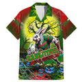 We Are Rabbitohs Halloween Family Matching Mermaid Dress and Hawaiian Shirt Pumpkin Scary Spooky Season - Aussie Hoodie