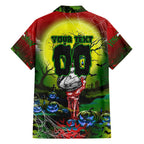 We Are Rabbitohs Halloween Family Matching Short Sleeve Bodycon Dress and Hawaiian Shirt Pumpkin Scary Spooky Season - Aussie Hoodie