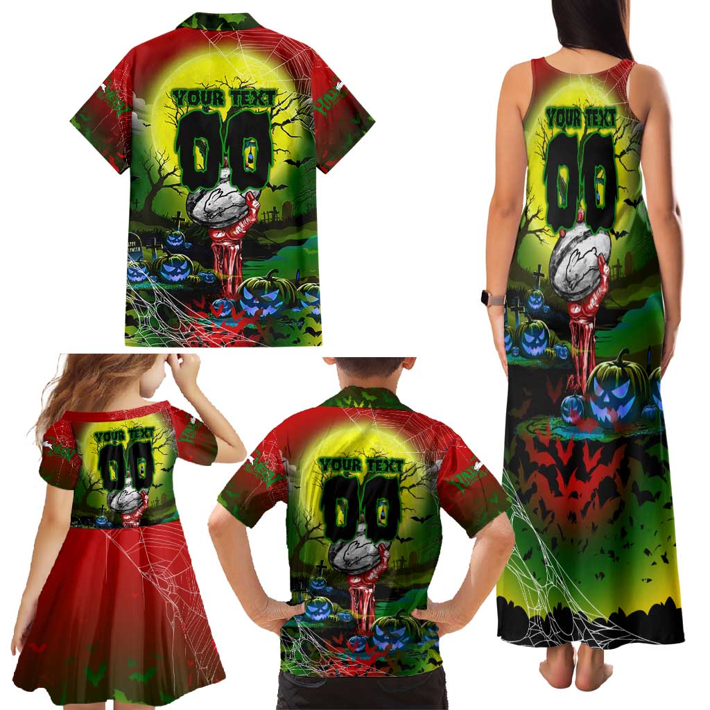 We Are Rabbitohs Halloween Family Matching Tank Maxi Dress and Hawaiian Shirt Pumpkin Scary Spooky Season - Aussie Hoodie