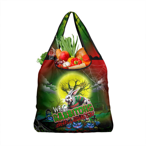 We Are Rabbitohs Halloween Grocery Bag Pumpkin Scary Spooky Season - Aussie Hoodie