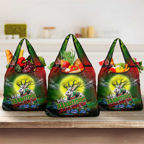 We Are Rabbitohs Halloween Grocery Bag Pumpkin Scary Spooky Season - Aussie Hoodie
