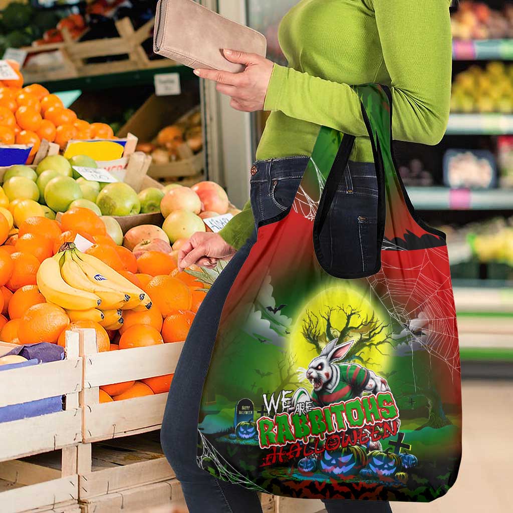 We Are Rabbitohs Halloween Grocery Bag Pumpkin Scary Spooky Season - Aussie Hoodie