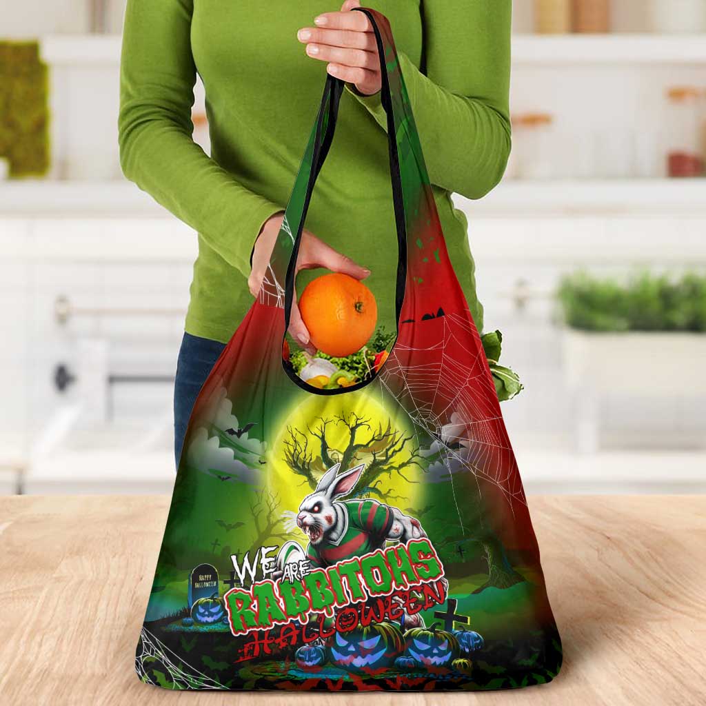 We Are Rabbitohs Halloween Grocery Bag Pumpkin Scary Spooky Season - Aussie Hoodie