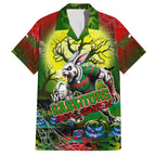 We Are Rabbitohs Halloween Hawaiian Shirt Pumpkin Scary Spooky Season - Aussie Hoodie