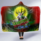 We Are Rabbitohs Halloween Hooded Blanket Pumpkin Scary Spooky Season - Aussie Hoodie