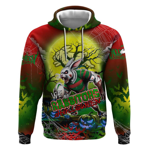 We Are Rabbitohs Halloween Hoodie Pumpkin Scary Spooky Season - Aussie Hoodie