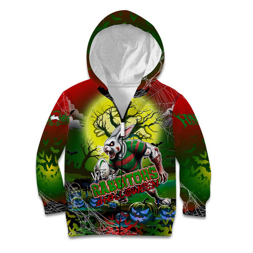We Are Rabbitohs Halloween Kid Hoodie Pumpkin Scary Spooky Season - Aussie Hoodie