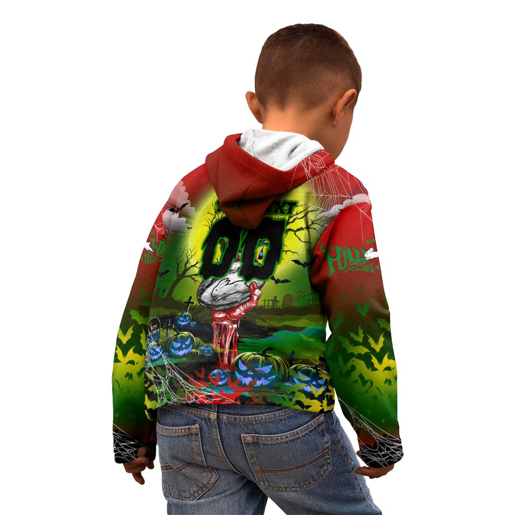 We Are Rabbitohs Halloween Kid Hoodie Pumpkin Scary Spooky Season - Aussie Hoodie