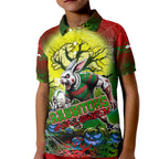 We Are Rabbitohs Halloween Kid Polo Shirt Pumpkin Scary Spooky Season - Aussie Hoodie