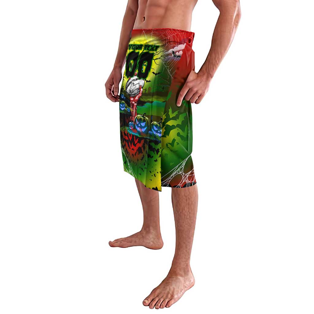 We Are Rabbitohs Halloween Lavalava Pumpkin Scary Spooky Season - Aussie Hoodie