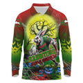 We Are Rabbitohs Halloween Long Sleeve Polo Shirt Pumpkin Scary Spooky Season - Aussie Hoodie