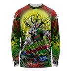 We Are Rabbitohs Halloween Long Sleeve Shirt Pumpkin Scary Spooky Season - Aussie Hoodie