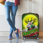 We Are Rabbitohs Halloween Luggage Cover Pumpkin Scary Spooky Season - Aussie Hoodie