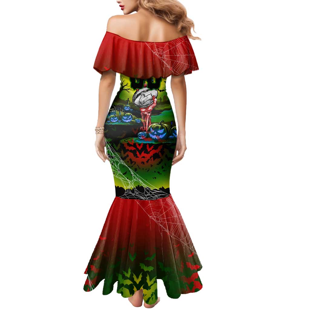 We Are Rabbitohs Halloween Mermaid Dress Pumpkin Scary Spooky Season - Aussie Hoodie