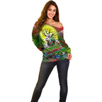 We Are Rabbitohs Halloween Off Shoulder Sweater Pumpkin Scary Spooky Season - Aussie Hoodie