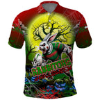 We Are Rabbitohs Halloween Polo Shirt Pumpkin Scary Spooky Season - Aussie Hoodie