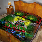 We Are Rabbitohs Halloween Quilt Bed Set Pumpkin Scary Spooky Season - Aussie Hoodie