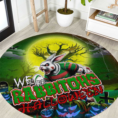 We Are Rabbitohs Halloween Round Carpet Pumpkin Scary Spooky Season - Aussie Hoodie