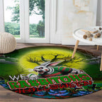 We Are Rabbitohs Halloween Round Carpet Pumpkin Scary Spooky Season - Aussie Hoodie