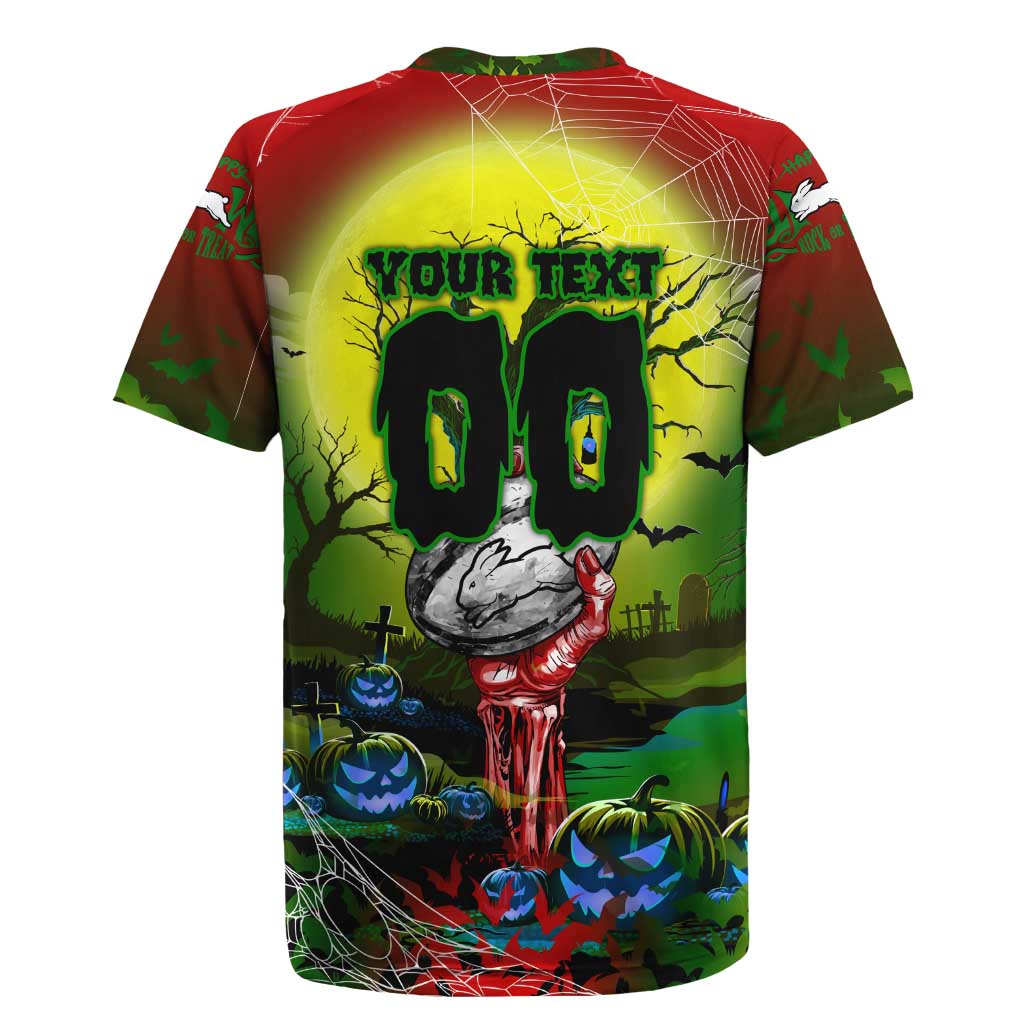 We Are Rabbitohs Halloween Rugby Jersey Pumpkin Scary Spooky Season - Aussie Hoodie