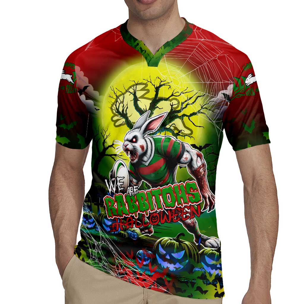 We Are Rabbitohs Halloween Rugby Jersey Pumpkin Scary Spooky Season - Aussie Hoodie