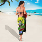 We Are Rabbitohs Halloween Sarong Pumpkin Scary Spooky Season - Aussie Hoodie