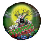 We Are Rabbitohs Halloween Spare Tire Cover Pumpkin Scary Spooky Season - Aussie Hoodie