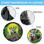 We Are Rabbitohs Halloween Spare Tire Cover Pumpkin Scary Spooky Season - Aussie Hoodie