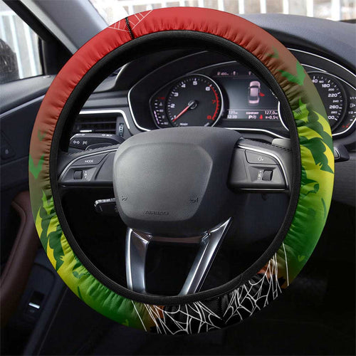 We Are Rabbitohs Halloween Steering Wheel Cover Pumpkin Scary Spooky Season - Aussie Hoodie