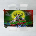 We Are Rabbitohs Halloween Tablecloth Pumpkin Scary Spooky Season - Aussie Hoodie