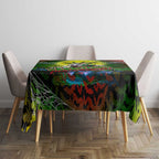 We Are Rabbitohs Halloween Tablecloth Pumpkin Scary Spooky Season - Aussie Hoodie