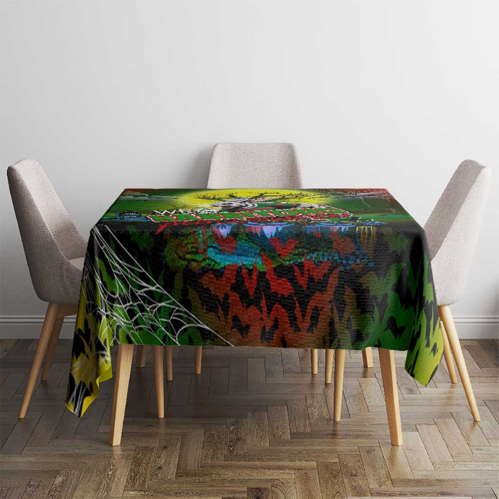 We Are Rabbitohs Halloween Tablecloth Pumpkin Scary Spooky Season - Aussie Hoodie