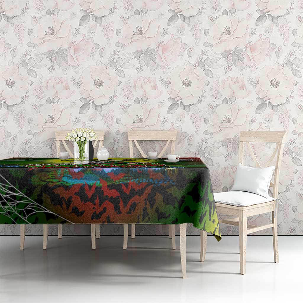 We Are Rabbitohs Halloween Tablecloth Pumpkin Scary Spooky Season - Aussie Hoodie