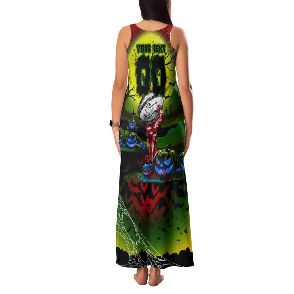 We Are Rabbitohs Halloween Tank Maxi Dress Pumpkin Scary Spooky Season - Aussie Hoodie